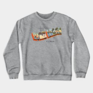 Greetings from Palm Beach Florida Crewneck Sweatshirt